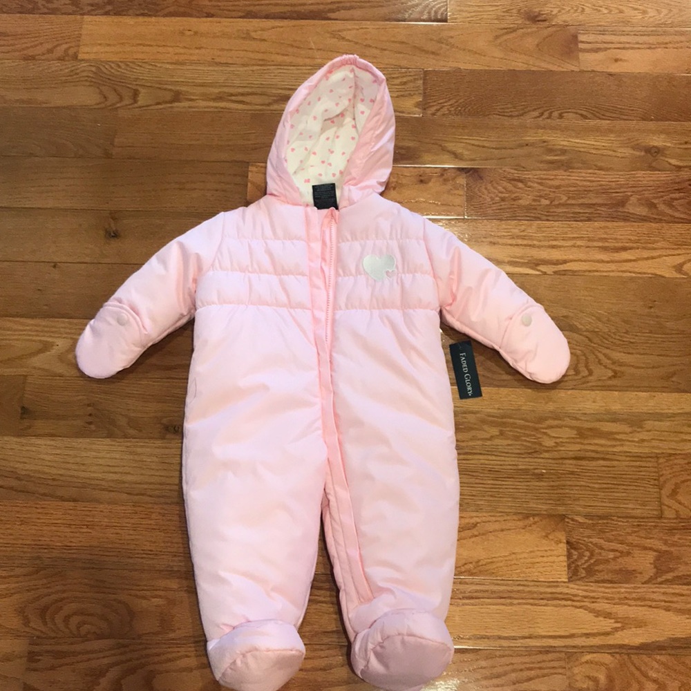Baby girl’s Winter bodysuit